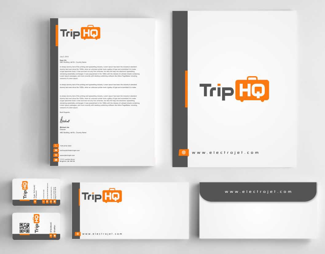 Stationery Design by AwsomeD for TripHQ | Design #8494249