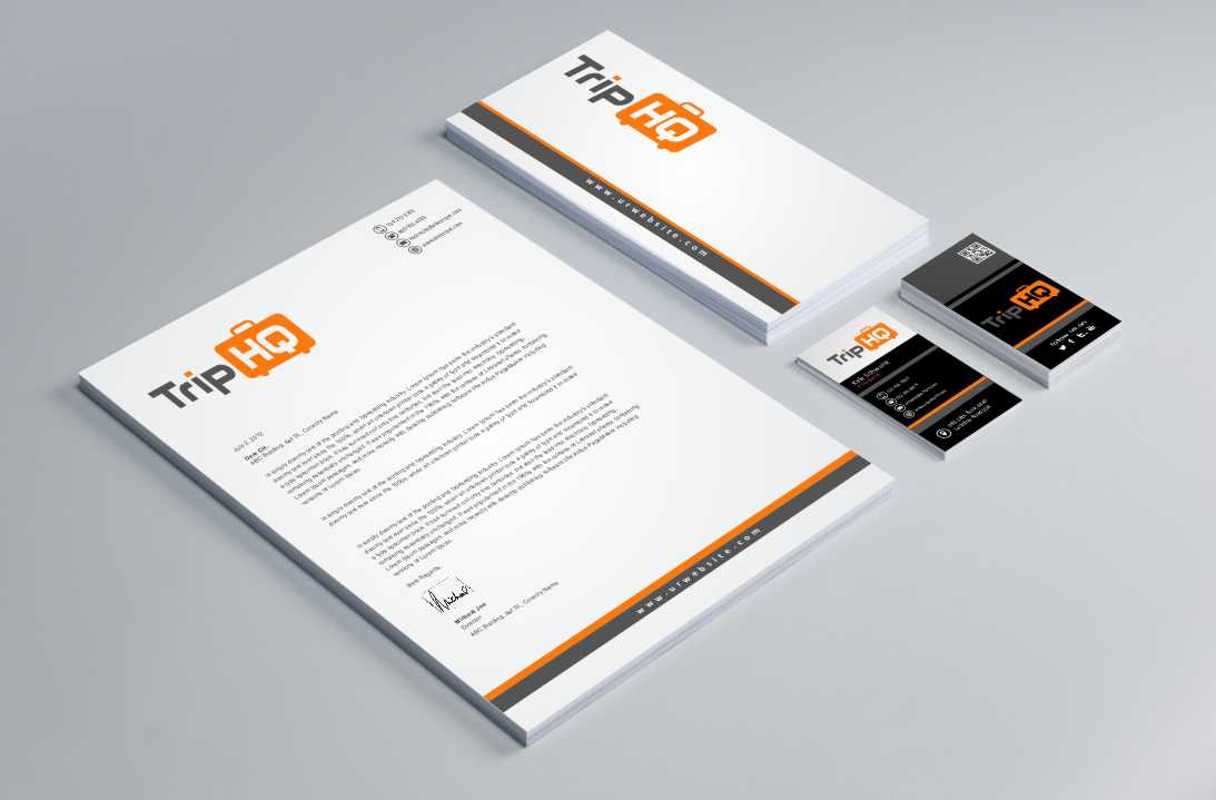 Stationery Design by AwsomeD for TripHQ | Design #8494251