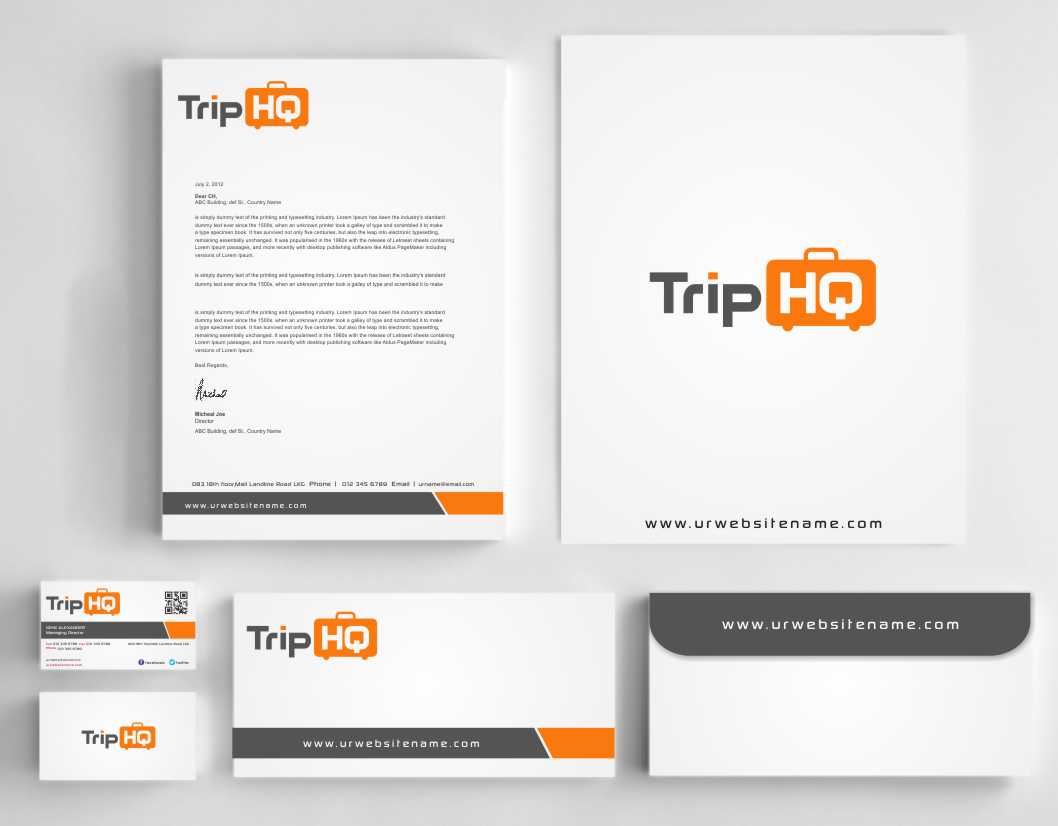 Stationery Design by AwsomeD for TripHQ | Design #8494257