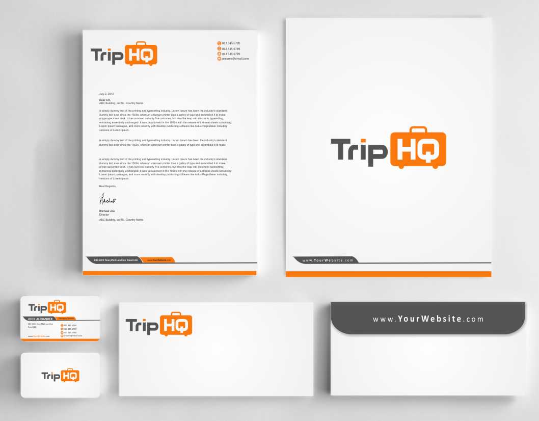 Stationery Design by AwsomeD for TripHQ | Design #8494259