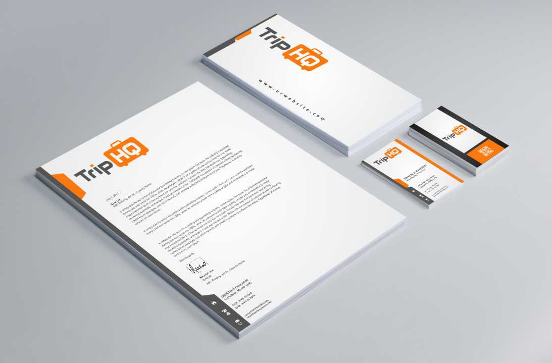 Stationery Design by AwsomeD for TripHQ | Design #8494260