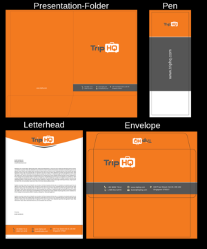 Stationery Design by Selda for TripHQ | Design: #8526858