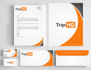 Stationery Design by szabist for TripHQ | Design: #8494339