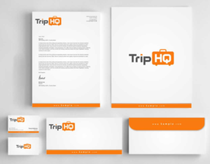 Stationery Design by szabist for TripHQ | Design #8494354