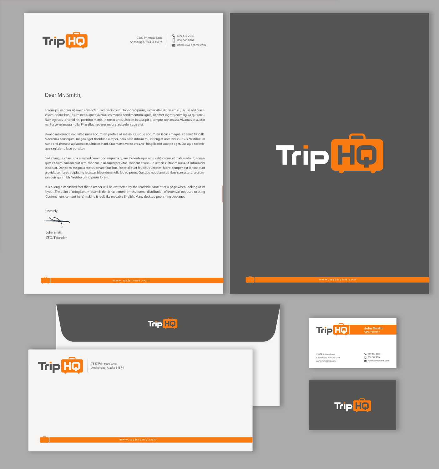 Stationery Design by chandrayaan.creative for TripHQ | Design #8506088