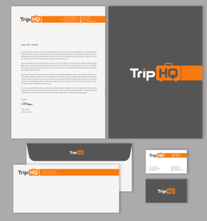Stationery Design by chandrayaan.creative for TripHQ | Design: #8506090
