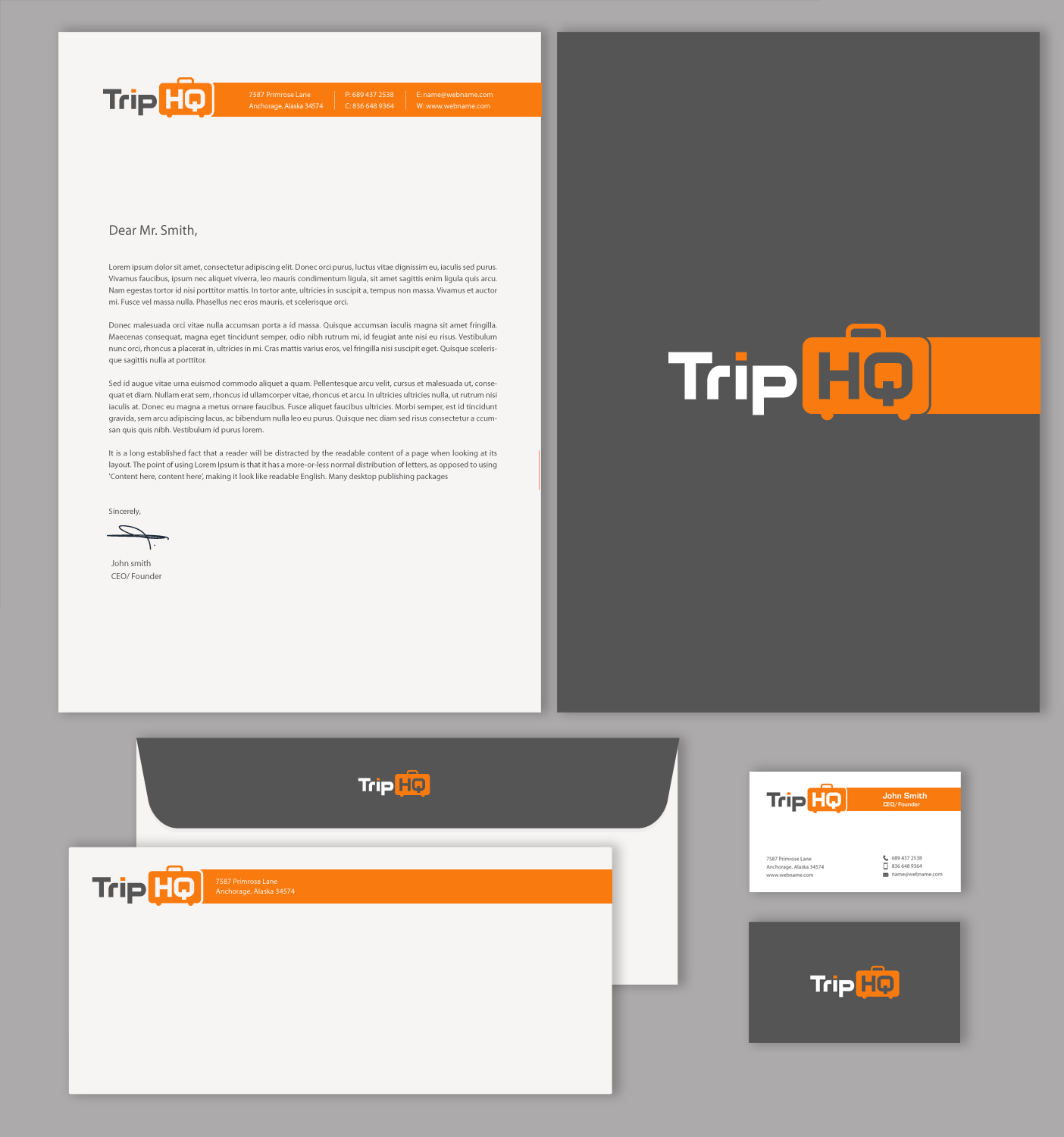 Stationery Design by chandrayaan.creative for TripHQ | Design #8506091