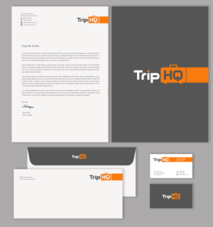 Stationery Design by chandrayaan.creative for TripHQ | Design: #8506092