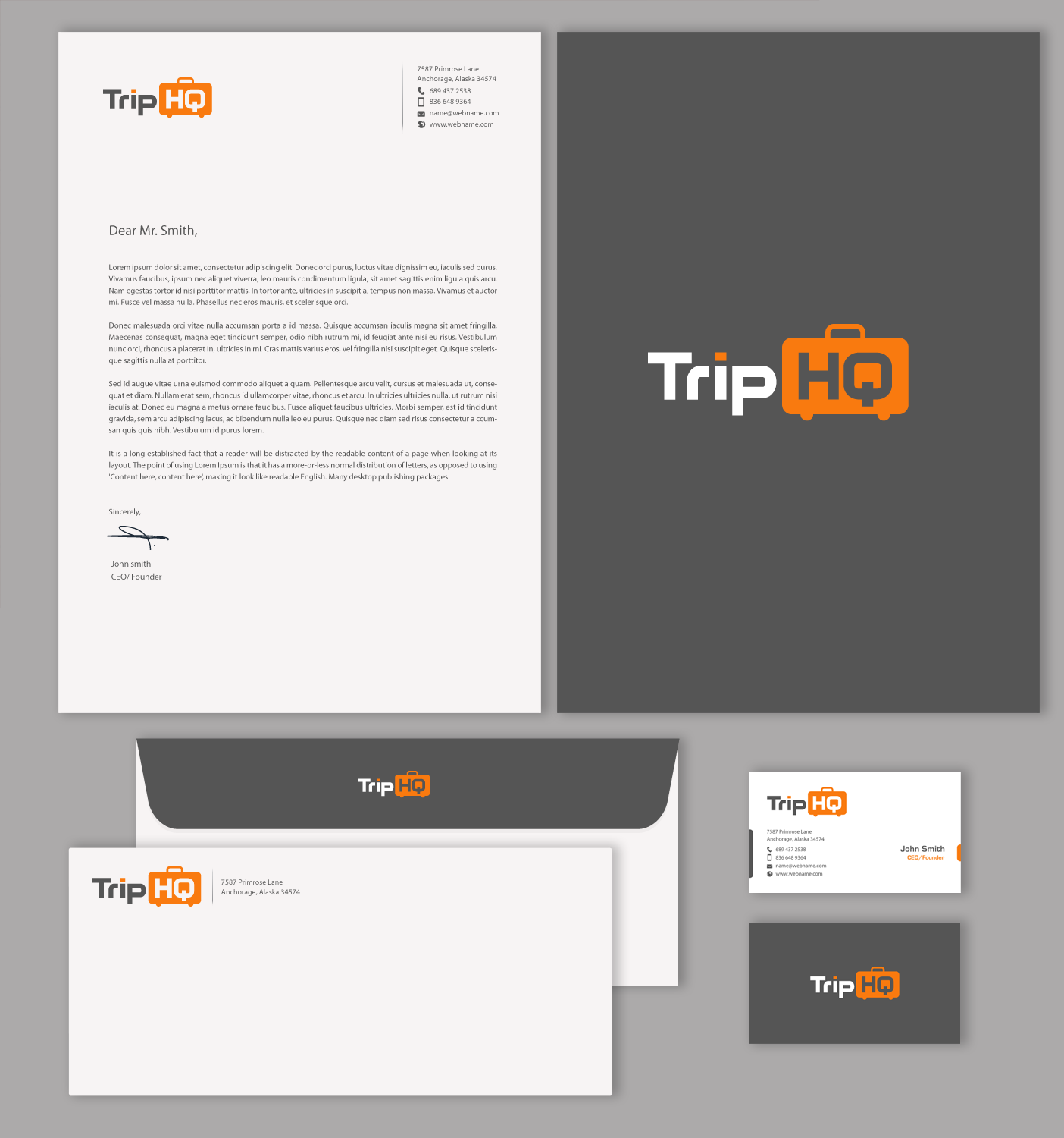 Stationery Design by chandrayaan.creative for TripHQ | Design #8534524