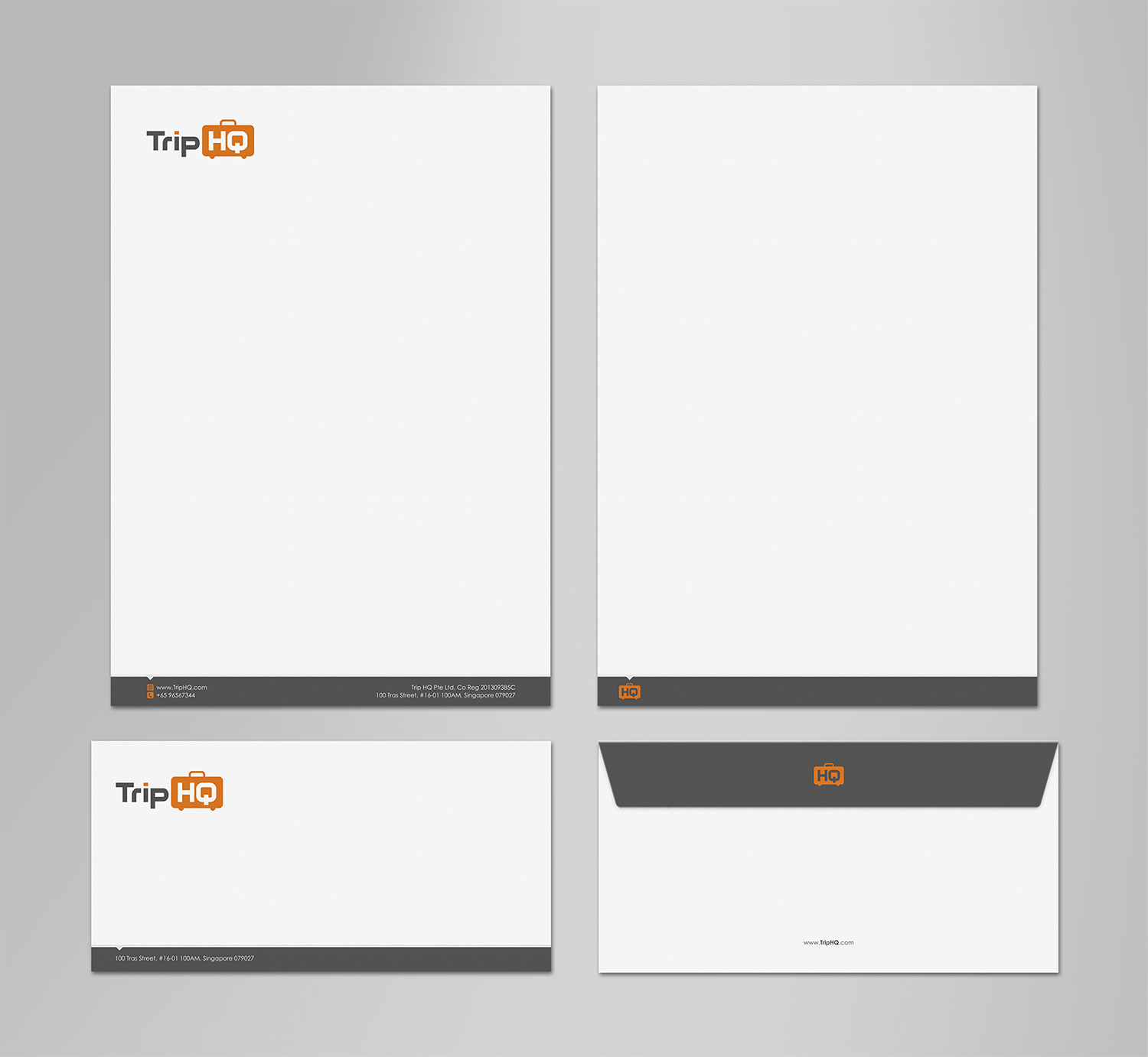 Stationery Design by logodentity for TripHQ | Design #9349774