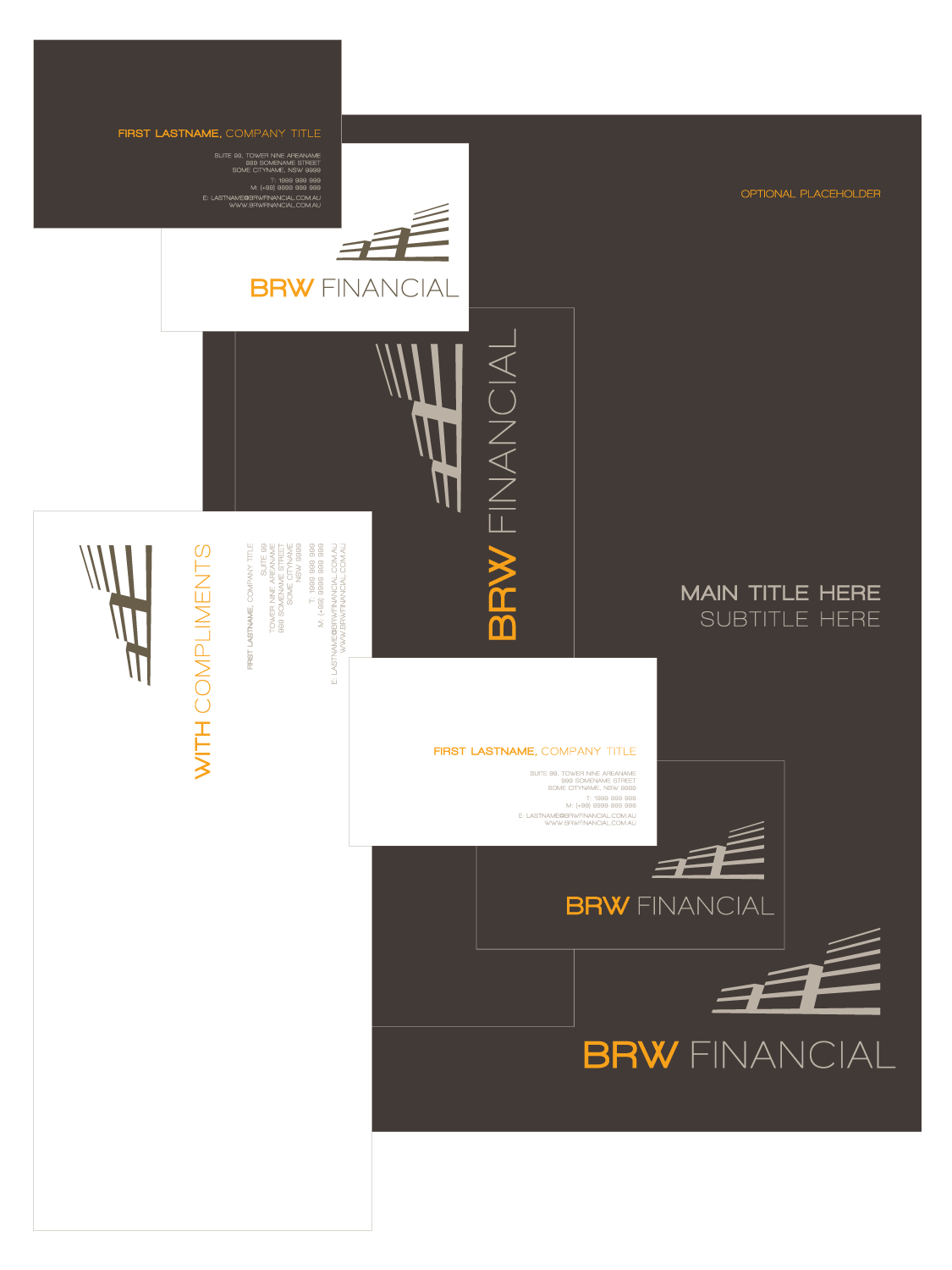 Schreibwaren-Design von design pres für Landis Property | Design #404714