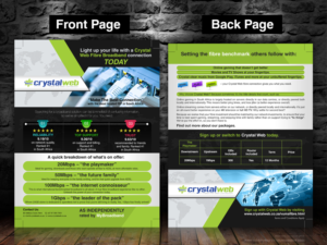 ISP 2 Page Magazine insert design