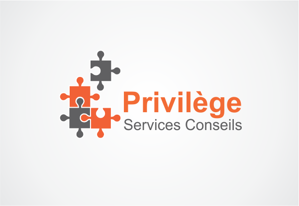 Logo Design by Ample Designs for Privilège Services Conseils | Design #411974