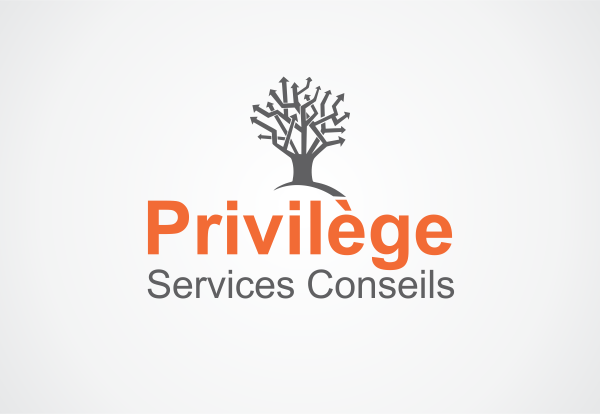 Logo Design by Ample Designs for Privilège Services Conseils | Design #411977