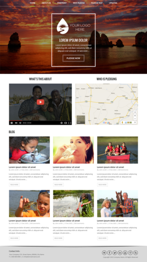 Web Design by RupalTechno for Water Words That Work LLC | Design: #8483334