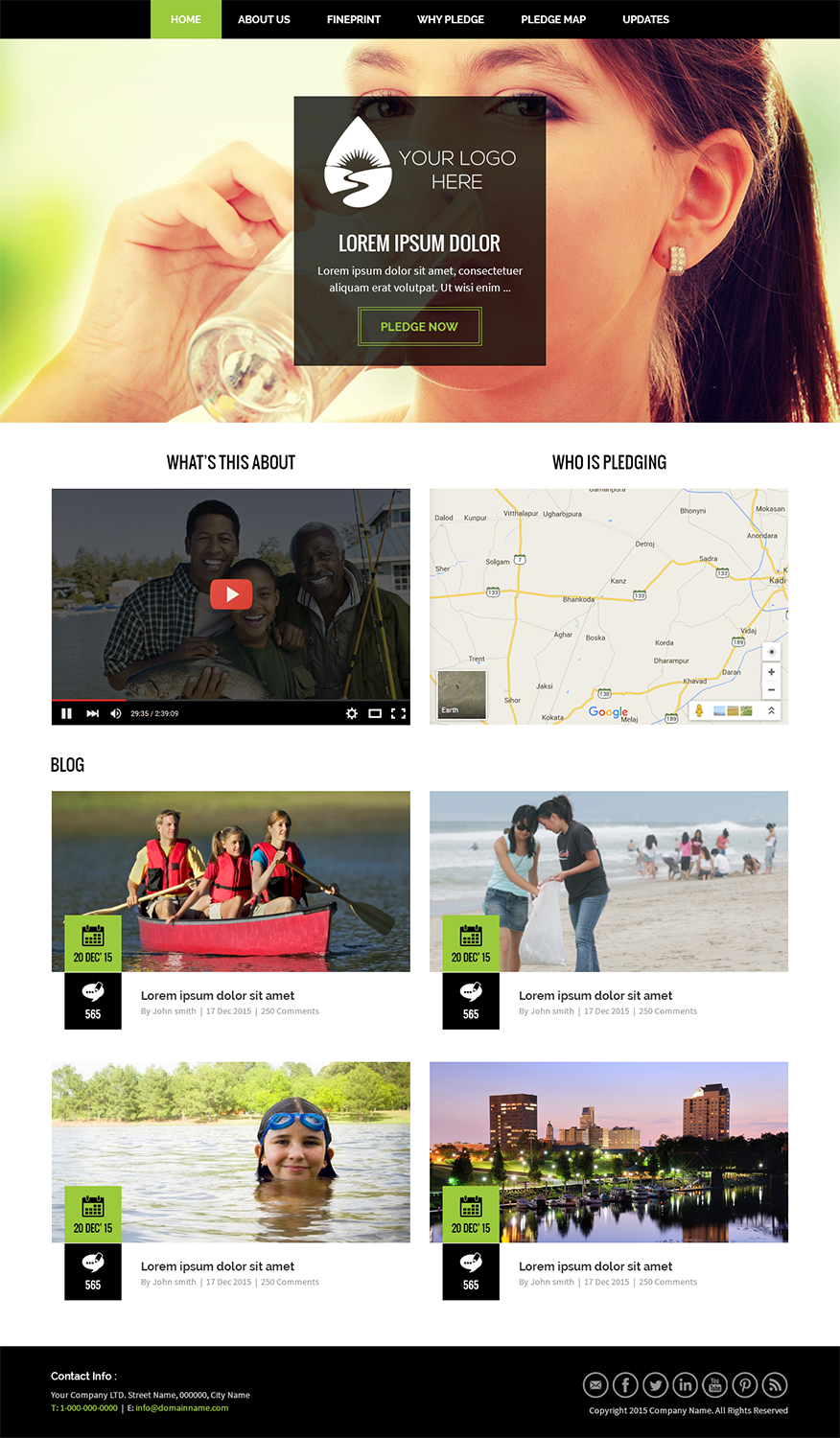 Diseño Web por RupalTechno para Water Words That Work LLC | Diseño #8483949