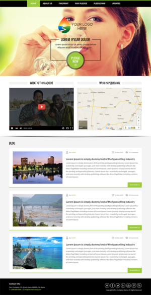 Web Design by RupalTechno for Water Words That Work LLC | Design: #8484406