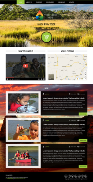 Web Design by RupalTechno for Water Words That Work LLC | Design: #8484420