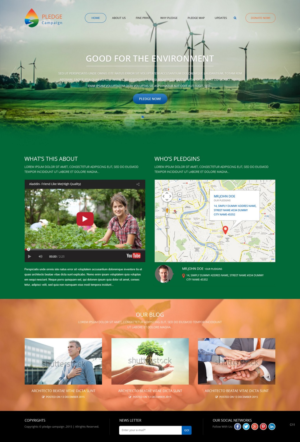 Web Design by pb for Water Words That Work LLC | Design: #8486920