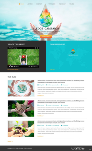 Web Design by pb for Water Words That Work LLC | Design: #8486922
