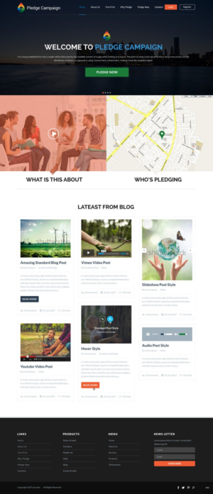 Web Design by pb for Water Words That Work LLC | Design: #8486923