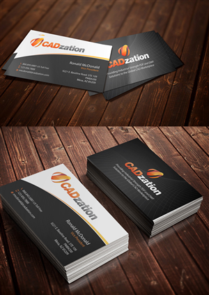 Business Card Design by acgrapix for CADzation | Design: #2037828