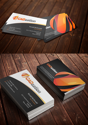 Business Card Design by acgrapix for CADzation | Design: #2037907
