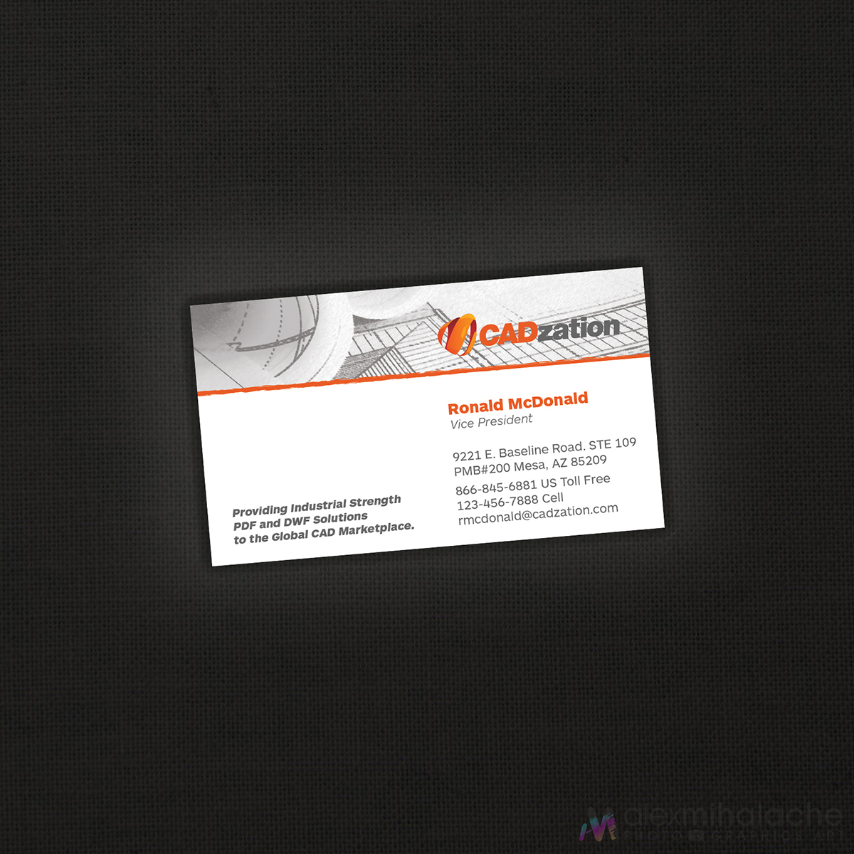 Business Card Design by Alex Mihalache for CADzation | Design #2004702