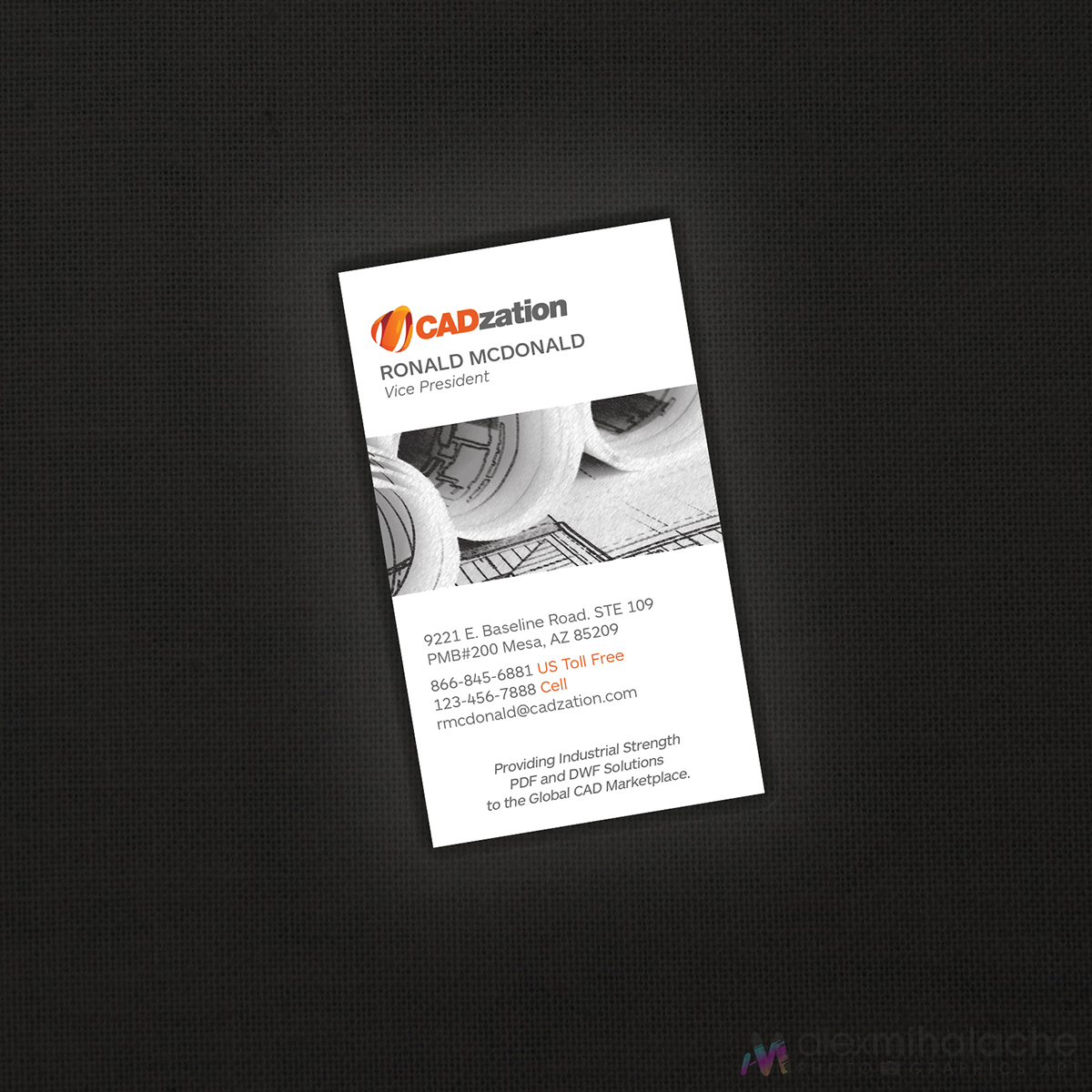 Business Card Design by Alex Mihalache for CADzation | Design #2004712