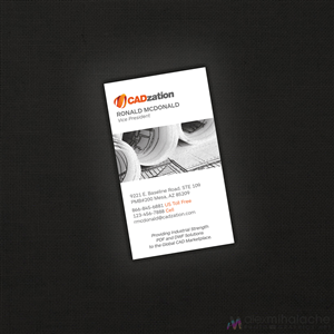 Business Card Design by Alex Mihalache for CADzation | Design: #2004712