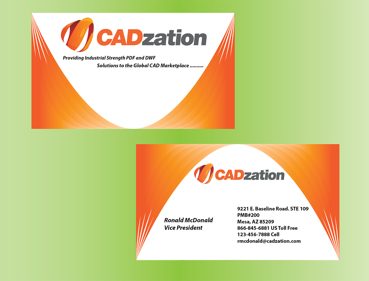 Design de Carte de Visite par RD Raju pour CADzation | Design #2021592