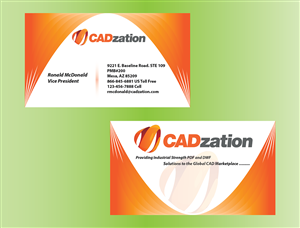 Business Card Design by RD Raju for CADzation | Design: #2021601