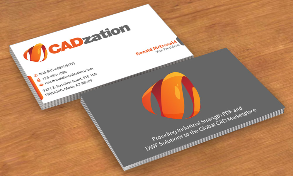 Business Card Design by Sbss for CADzation | Design #1991540