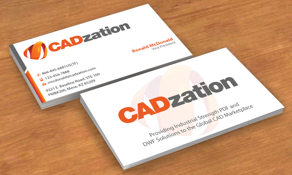 Visitenkarten-Design von Sbss für CADzation | Design #1991542