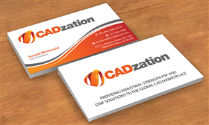 Business Card Design by Sbss for CADzation | Design: #1991552