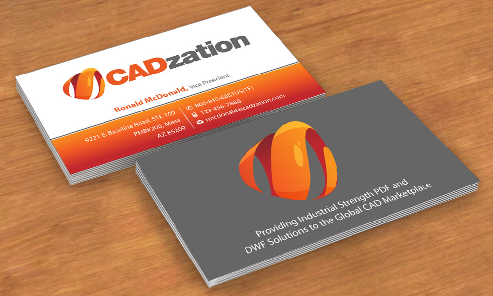 Visitenkarten-Design von Sbss für CADzation | Design #1991558