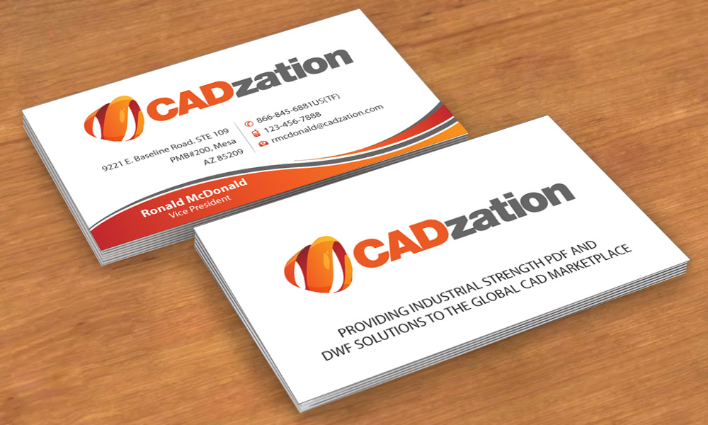 Visitenkarten-Design von Sbss für CADzation | Design #1991575