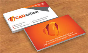 Business Card Design by Sbss for CADzation | Design: #1992883