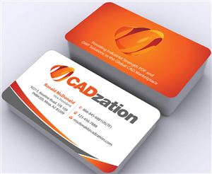 Business Card Design by Sbss for CADzation | Design: #1992888