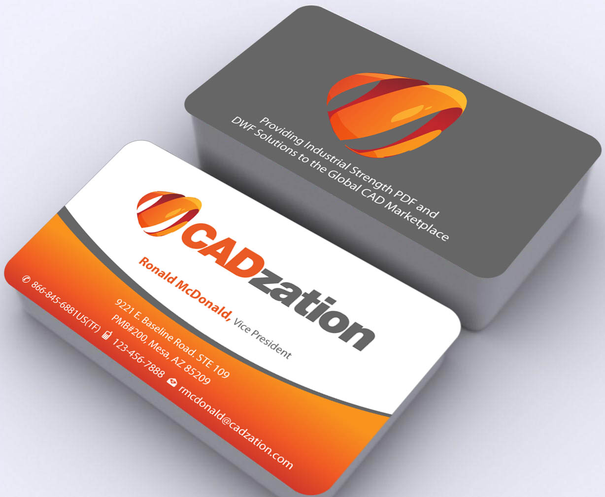 Business Card Design by Sbss for CADzation | Design #1992900