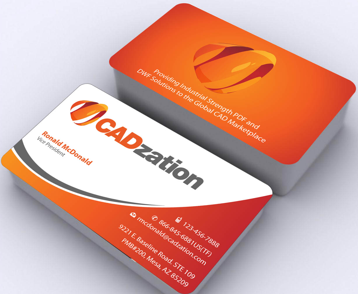 Business Card Design by Sbss for CADzation | Design #1992901