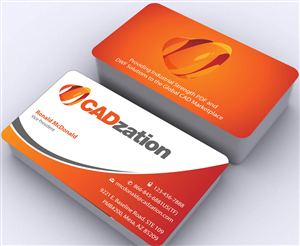 Business Card Design by Sbss for CADzation | Design: #1992901