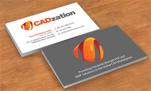 Business Card Design by Sbss for CADzation | Design: #1992921
