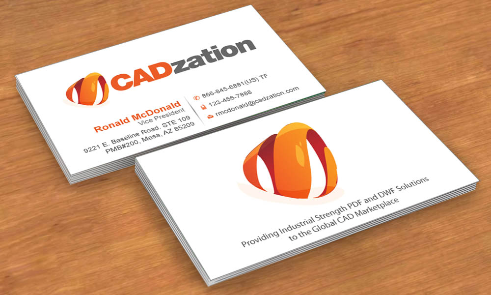 Business Card Design by Sbss for CADzation | Design #1994103