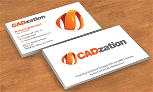 Business Card Design by Sbss for CADzation | Design: #1994133
