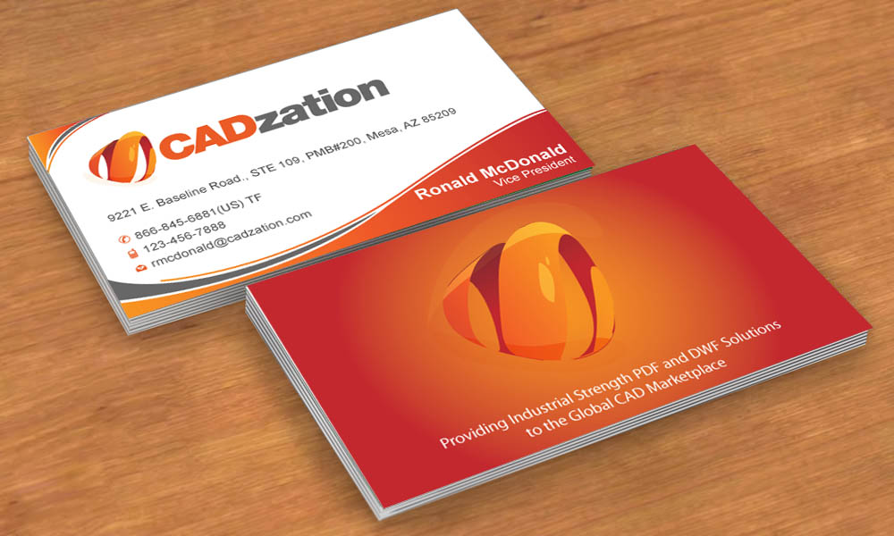 Business Card Design by Sbss for CADzation | Design #1994154
