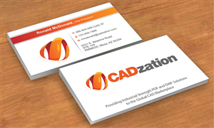 Business Card Design by Sbss for CADzation | Design: #1994156