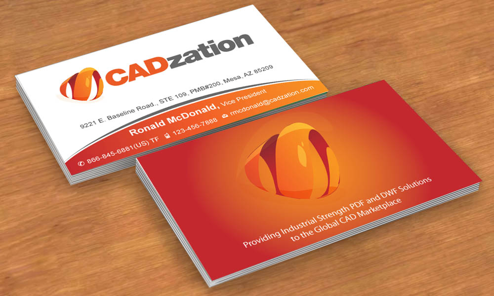 Business Card Design by Sbss for CADzation | Design #1994157