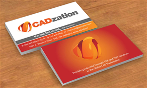 Business Card Design by Sbss for CADzation | Design: #1994160