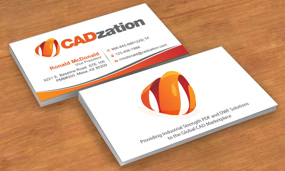 Business Card Design by Sbss for CADzation | Design #1994162